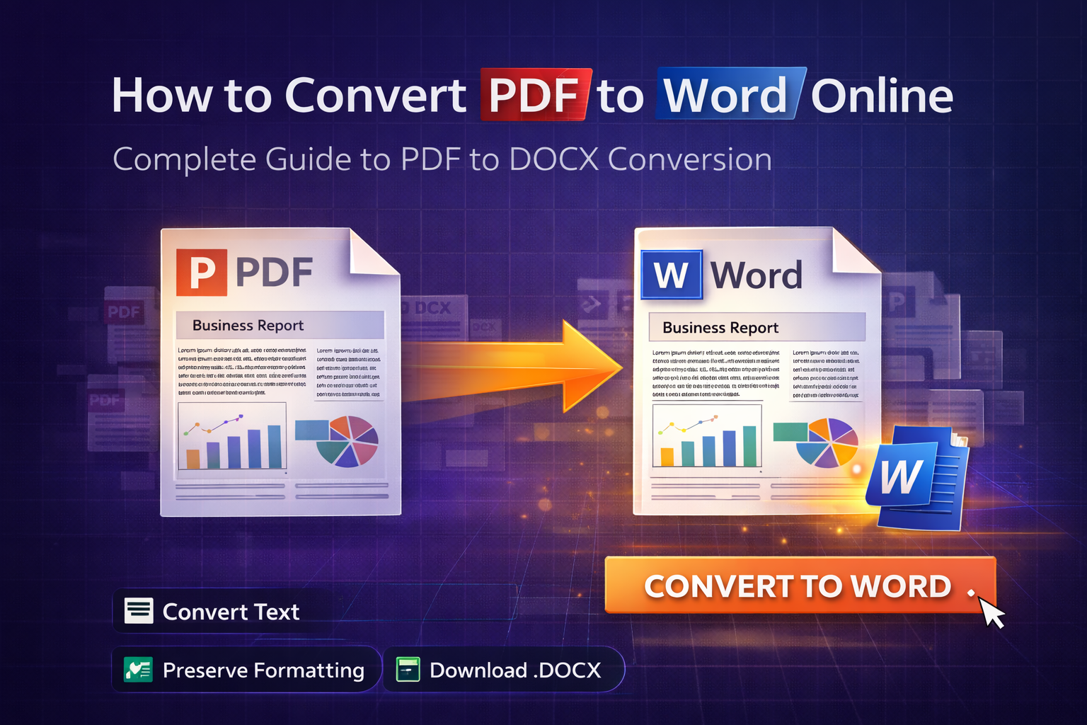 How to Convert PDF to Word